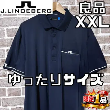 [ 선착순 ] 제이 린드버그 남성용 반팔 피케 셔츠 XXL 네이비/네이비