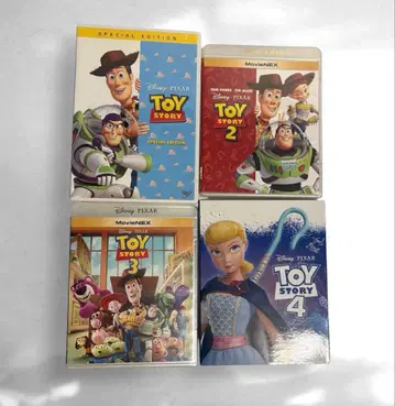 디즈니 토이 스토리 1 2 3 4 DVD 블루레이 합계 8장 세트