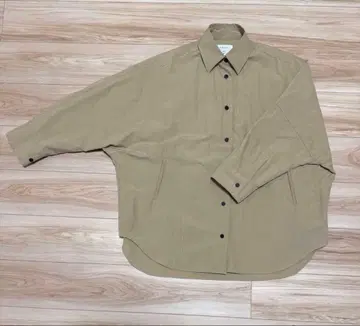 cafune: nature style 긴팔 셔츠 베이지