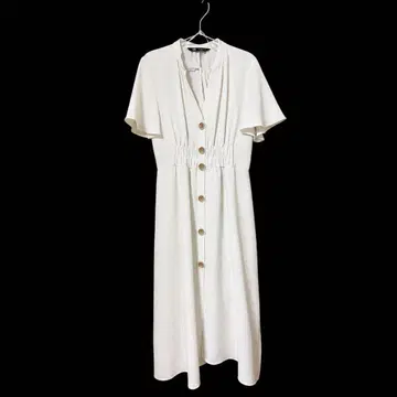 ZARA 셔츠 원피스 화이트