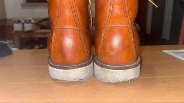 RED WING 모크 토 부츠 브라운