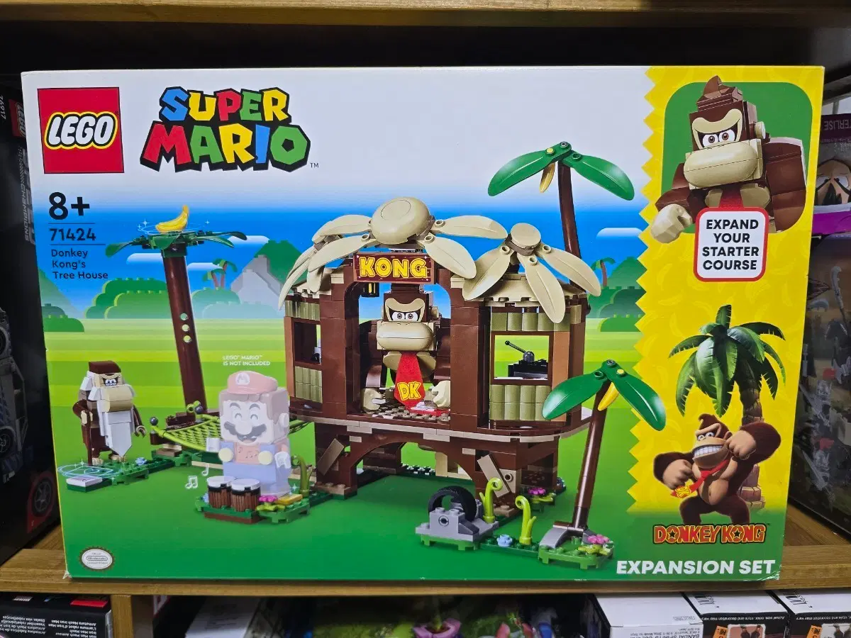 71424 레고 LEGO 슈퍼마리오 동키콩의 트리하우스 미개봉 판매