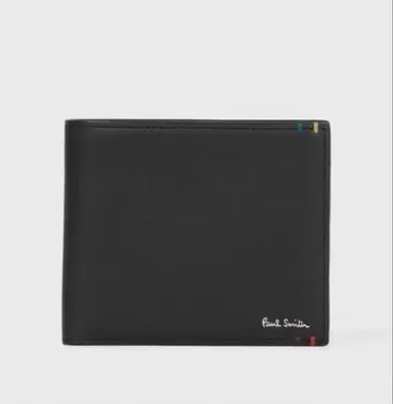 [ 미사용 새상품 ] Paul Smith 접이식 지갑 가죽 하이라이트 스티치