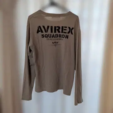 AVIREX 긴팔 티셔츠 U.S. ARMY AIR CORPS