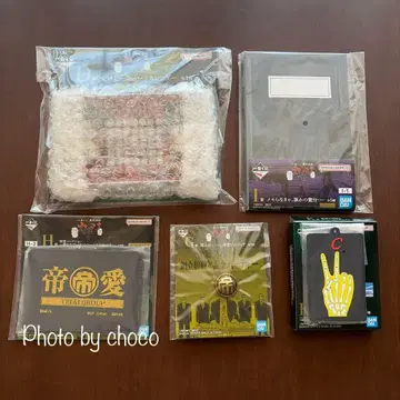 제일복권 카이지 D상 달력/G상 핑 배지/H상 카드 홀더/I상/K상