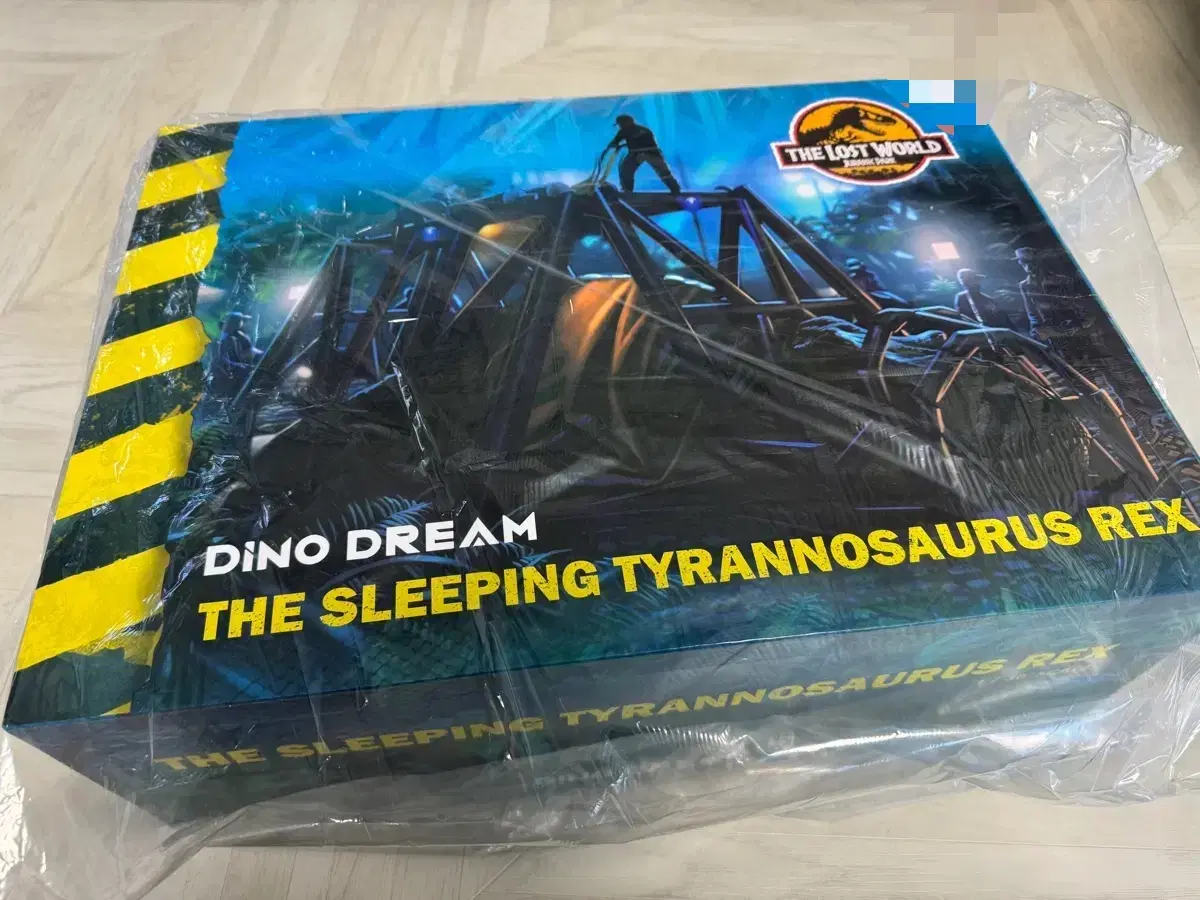 DINO DREAM 쥬라기공원 슬리핑 티렉스 인 케이지 개봉확인품