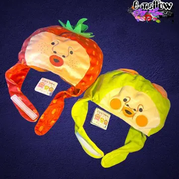 코비토즈칸 이치고쿠레나이 스모모노우치 코스프레 모자 세트