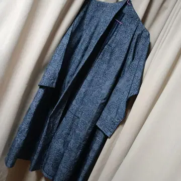 기모노 리메이크 오시마 명주 코트 (겉옷)