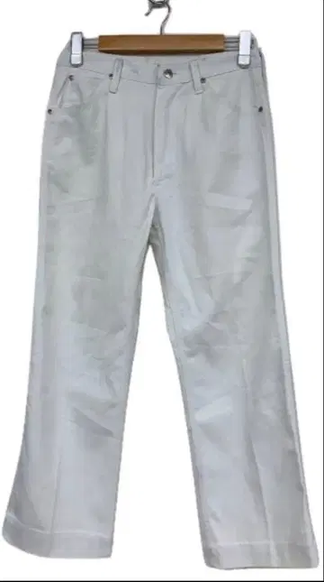 Wrangler 화이트 데님 팬츠 70s-80s USA