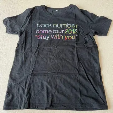 back number 돔 투어 2018 티셔츠 L