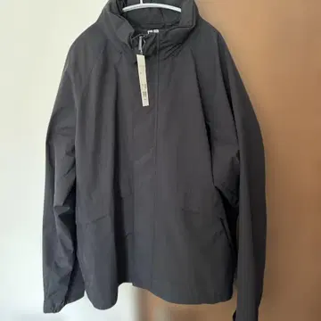 UNIQLO 윈드프루프 스탠드 블루종 블랙 XL311-464918