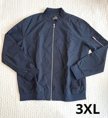 [새상품] 남성용 봄버 자켓 MA-1 블루종 네이비 3XL