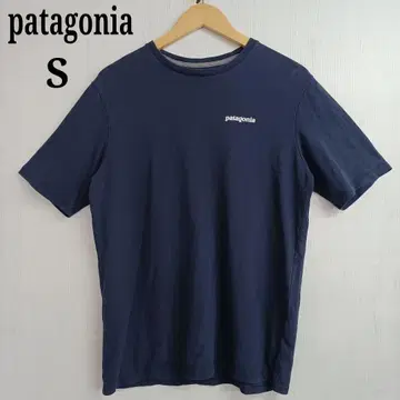 patagonia 파타고니아 T셔츠 S 네이비 빅 로고