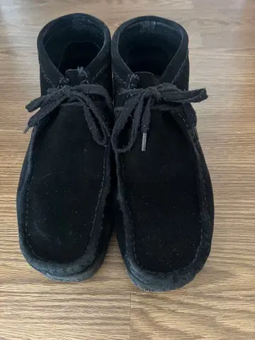 Clarks 남성용 스웨이드 부츠 블랙