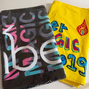 backnumber NO MAGIC TOUR 2019 한정판 굿즈 타월