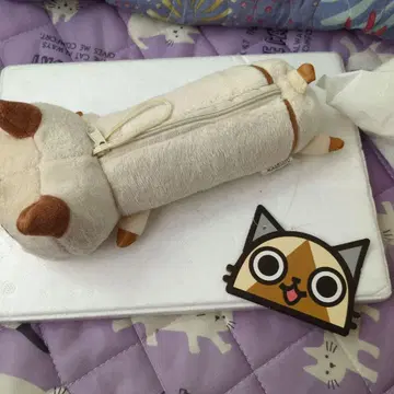 몬스터 헌터 아이루 봉제 인형 펜 파우치