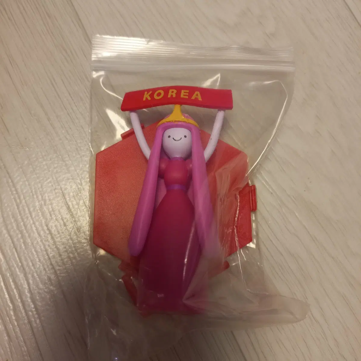핀과 제이크의 어드벤처 타임 버블검 롯데리아 월드컵 피규어 g