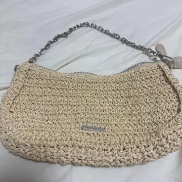 MOUSSY 마우지 스트로우풍 핸드백 체인 핸들