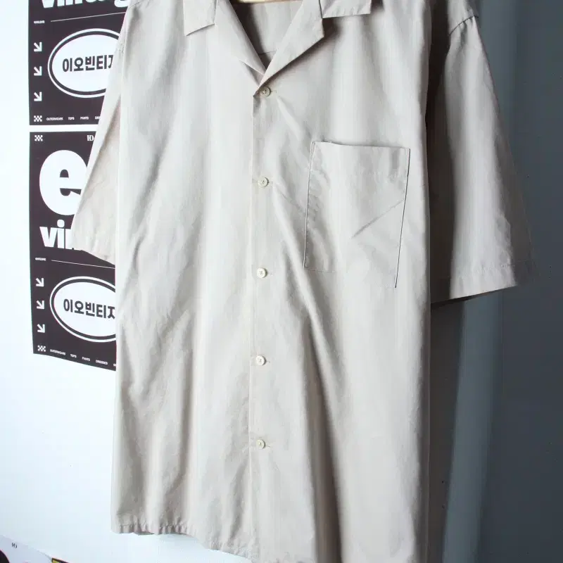 (XL-2XL) 유니클로 반팔 카라 티셔츠 셔츠 남방-H35230