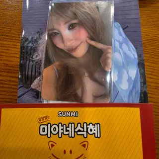 선미 sunmi 포에버 줄라이 Forever July 사녹 공방 포카 | 팬시/포토