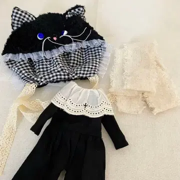 작가 네오 브라이스 아이시 인형 아웃핏 고양이 모자 세트