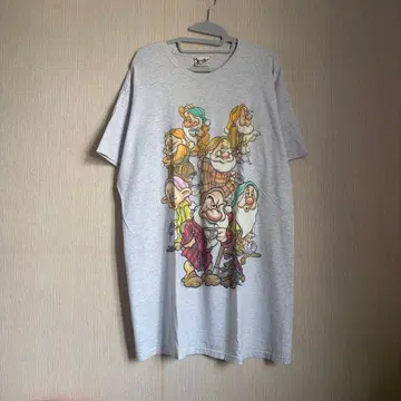 90s disney vintage 일곱 난쟁이 백설공주 티셔츠