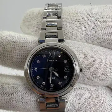 CASIO SHEEN SHW-1504 시리즈 작동 솔라 시계