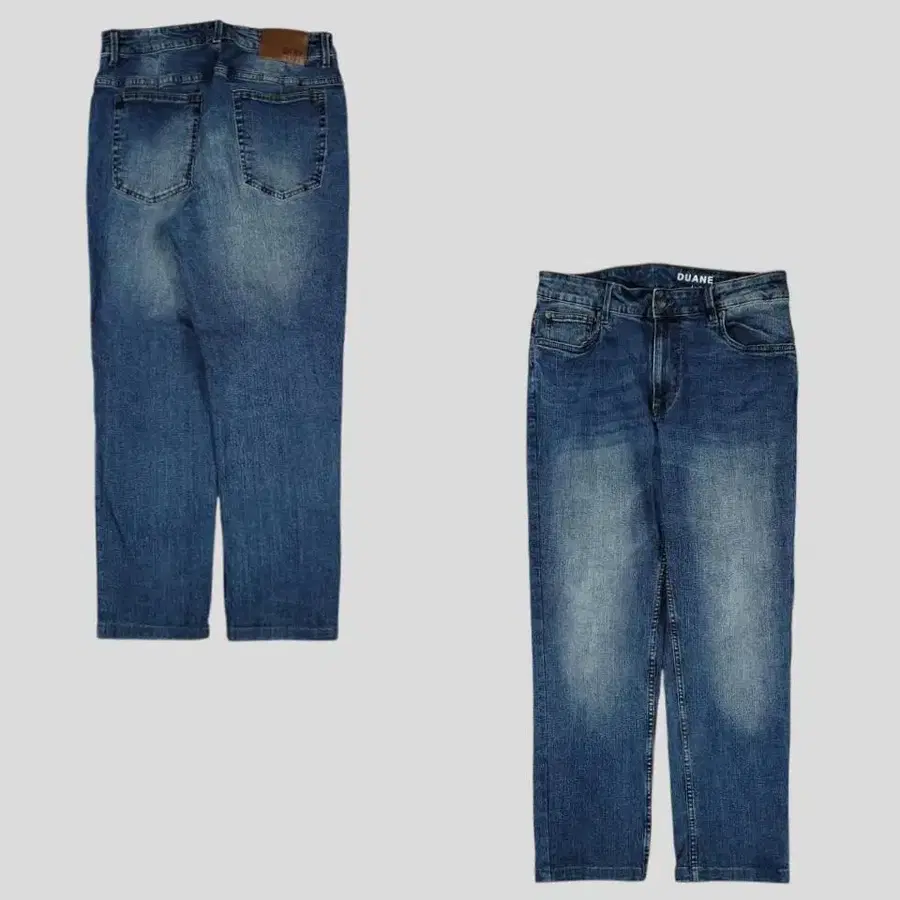 DKNY JEANS 도나카란뉴욕 진스 DUANE 듀안 진청워싱 슬림핏 스트레치 청바지 데님팬츠 31