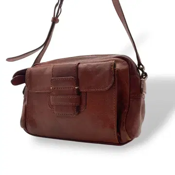 Dakota 다코타 숄더백 브라운 가죽 천연 가죽 사선 크로스백