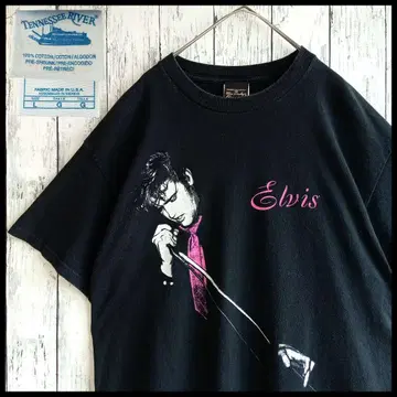 Elvis Presley 밴드 T셔츠 L 엘비스 Vintage 90s