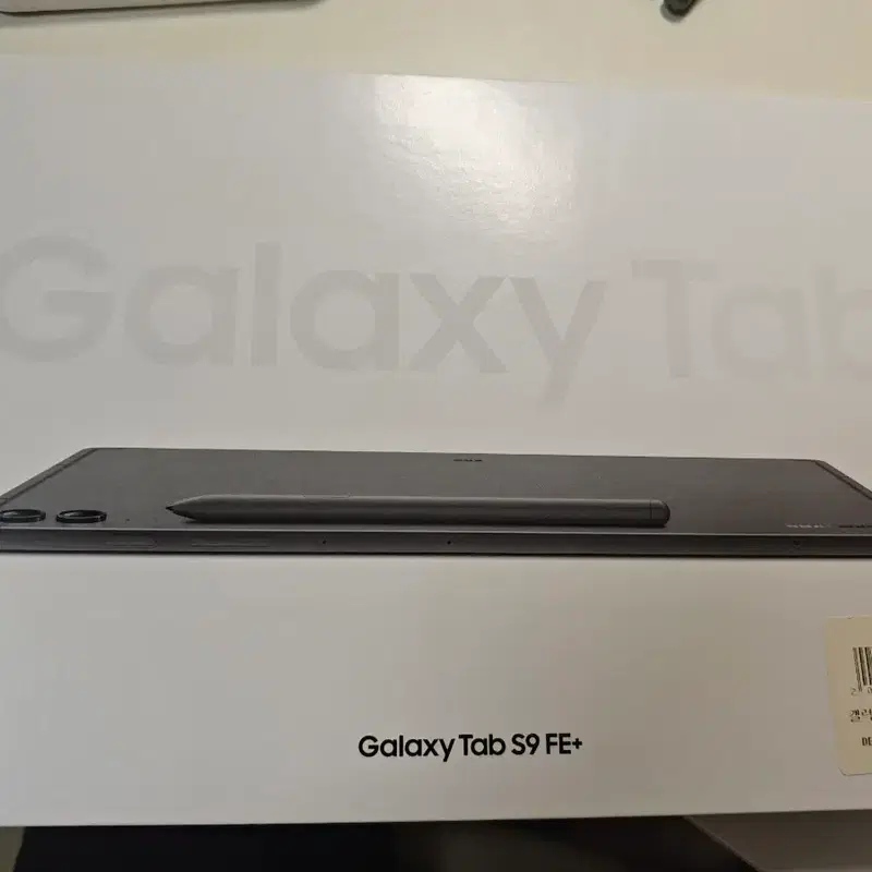 (판매 중단)갤럭시탭 S9 FE+ Wi-Fi 8GB 128GB 풀박스 구성(직거래)