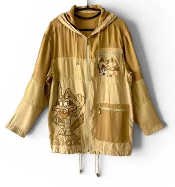 안젤로 가르바스 캐릭터 자수 후드 자켓 일본제 90s M