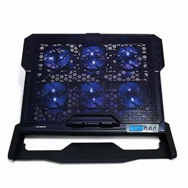 6팬 LED 4단 조절 노트북 쿨러 받침대
