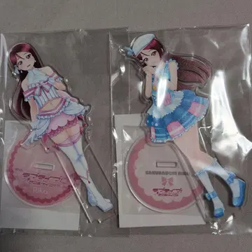 러브 라이브 선샤인 사쿠라우치 리코 아크릴 스탠드 2종 세트