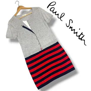 새상품급 폴스미스 Paul Smith 도킹 니트 원피스 M