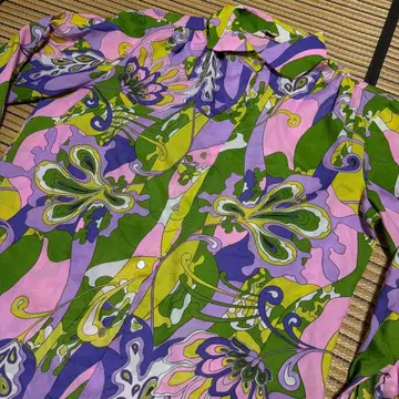 70s 사이키델릭 셔츠