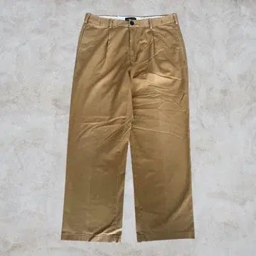 베이지 vintage 팬츠 프리 사이즈 릴랙스 성숙 캐주얼 아메카지
