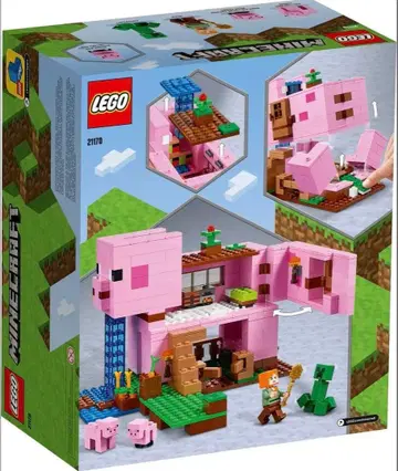 LEGO Minecraft 레고 마인크래프트 21170 피그 하우스