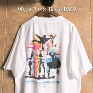 90s 프랑스 Danse RACA 티셔츠 XL