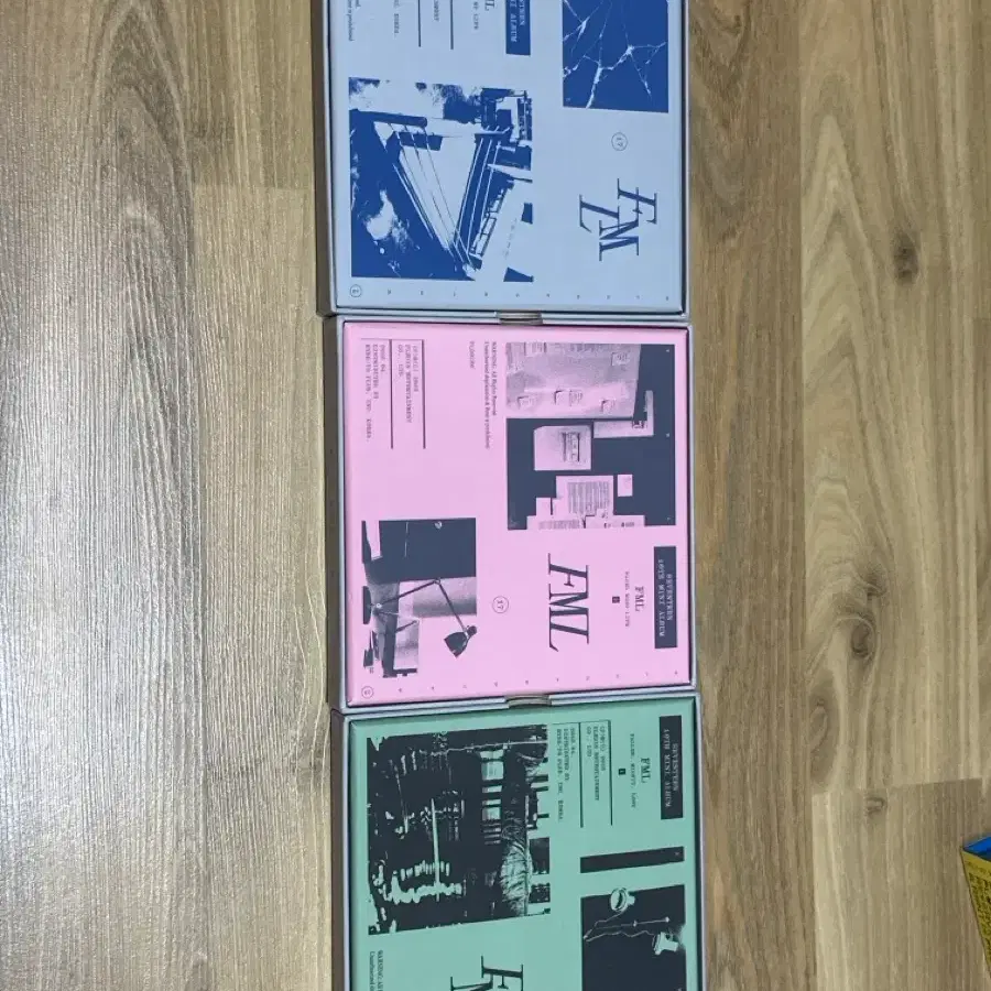 세븐틴 FML 10집 미니앨범 3종 세트