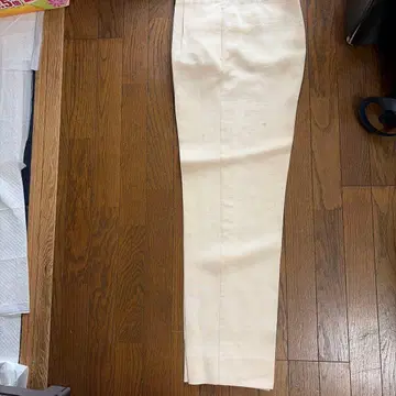 조르지오 아르마니 블랙 라벨, 린넨 슬랙스 아이보리
