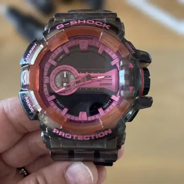 CASIO G-SHOCK GA-400SK-1A4 [배터리 교환 미확인] 핑크 블랙
