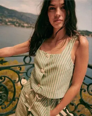 SEZANE 스트라이프 상의