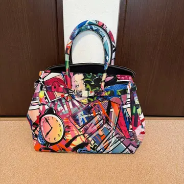 SAVE MY BAG 팝 아트 패턴 토트백