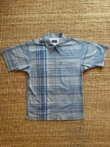 00's Patagonia rhythm 사이드번 셔츠 반팔 셔츠 S