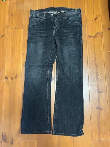 Wrangler 랭글러 W04907 부츠컷 청바지 블랙 W32