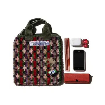 PUEBCO 핸드백/ TRUCK SEAT FABRIC TOTE
