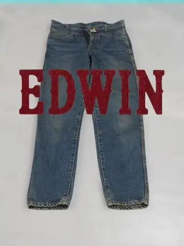 EDWIN 빈티지 데님 일본제 허리 76 인심 72
