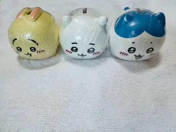 치이카와 (먼작귀) 가챠가챠 저금통 치이카와 토끼 하치와레 3개 세트