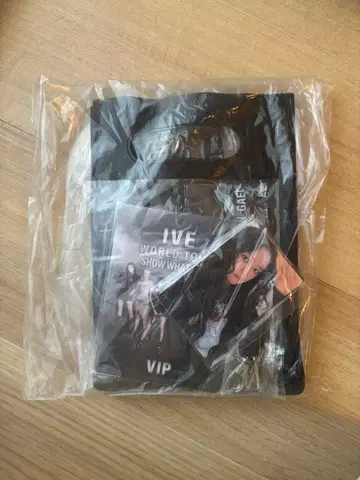 IVE VIP 특전 트레이딩 카드 백